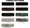 Finish Options